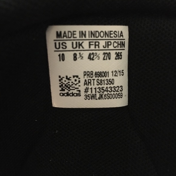 Adidas Superstar Up Strap Black White Hidden Wedge Sneaker Women’s 10 S81350 - Picture 11 of 11